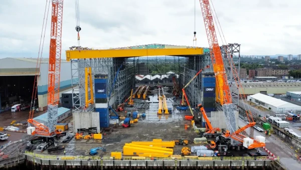 Global Wind Projects Glasgow Govan Global Crane Services